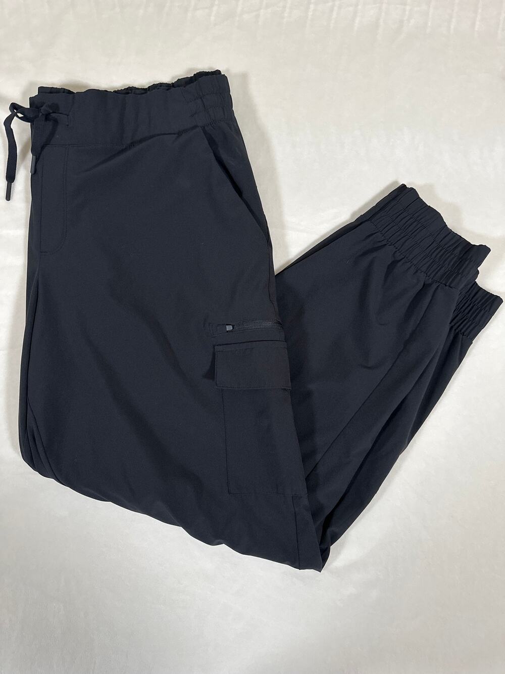 All in Motion Women’s Black Cargo Joggers XL Athletic Lounge Pants
